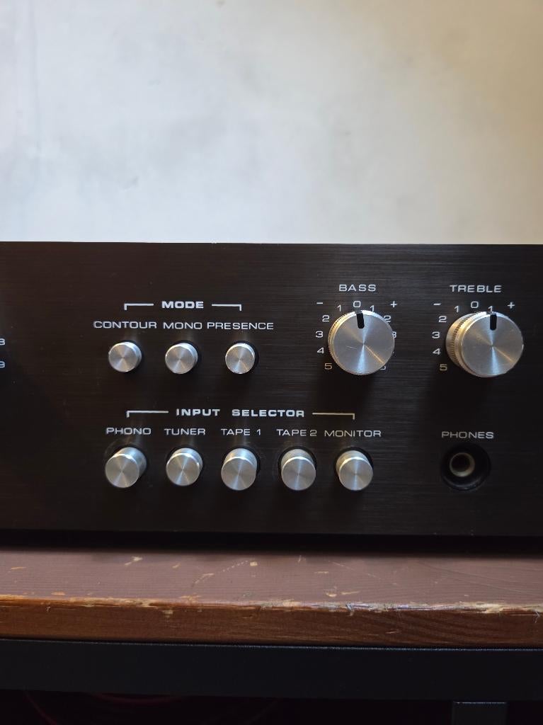 Dual CV1200 versterker 1978, Zo goed als nieuw, Ophalen, Overige merken, Minder dan 60 watt