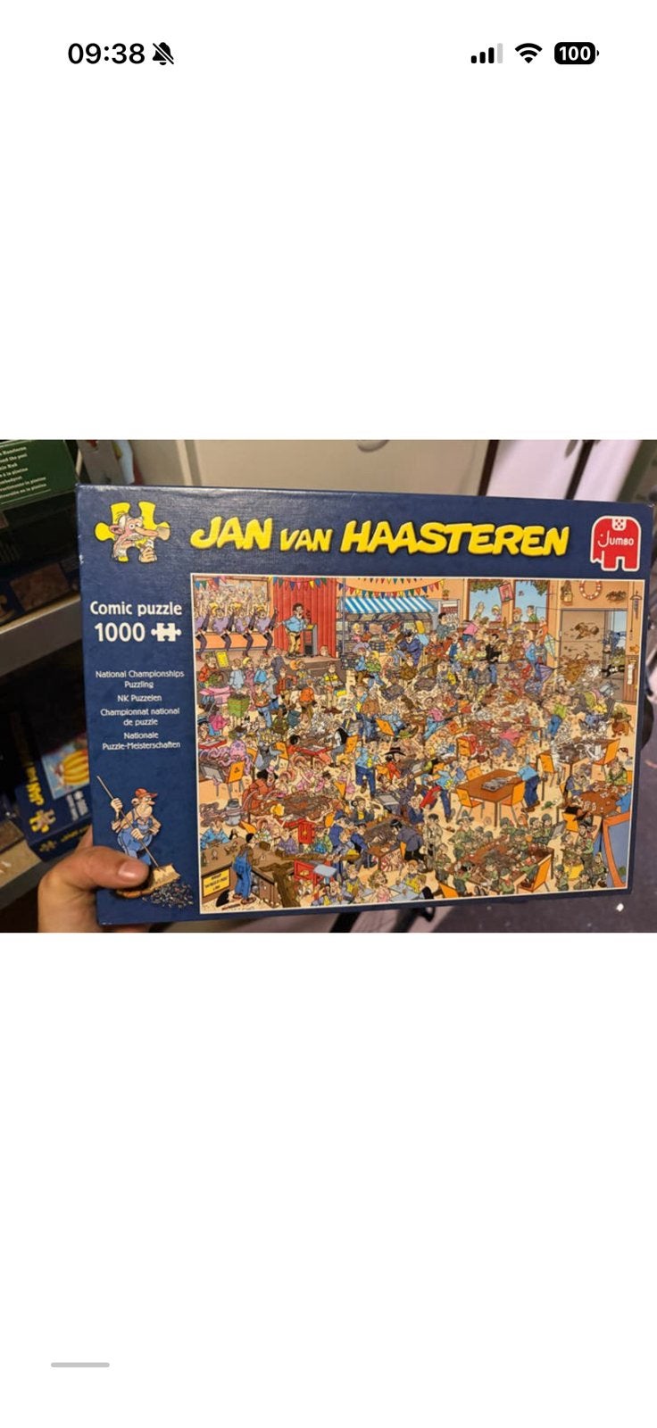 Jan van haasteren, Hobby en Vrije tijd, Denksport en Puzzels, Ophalen, Meer dan 1500 stukjes, Zo goed als nieuw