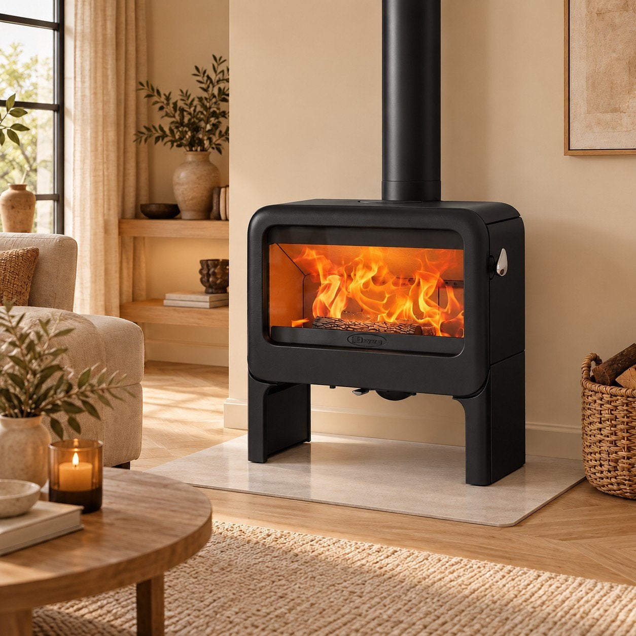 Houtkachel Dovre Rock 500TB nieuw levervaar voor €2595,-, Huis en Inrichting, Ophalen of Verzenden, Vrijstaand, Hout, Nieuw
