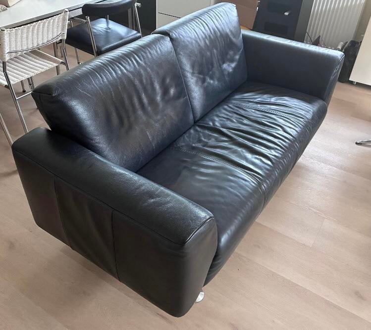 Te koop: Rolf Benz bank, Ophalen, Zo goed als nieuw, 75 tot 100 cm, Tweepersoons