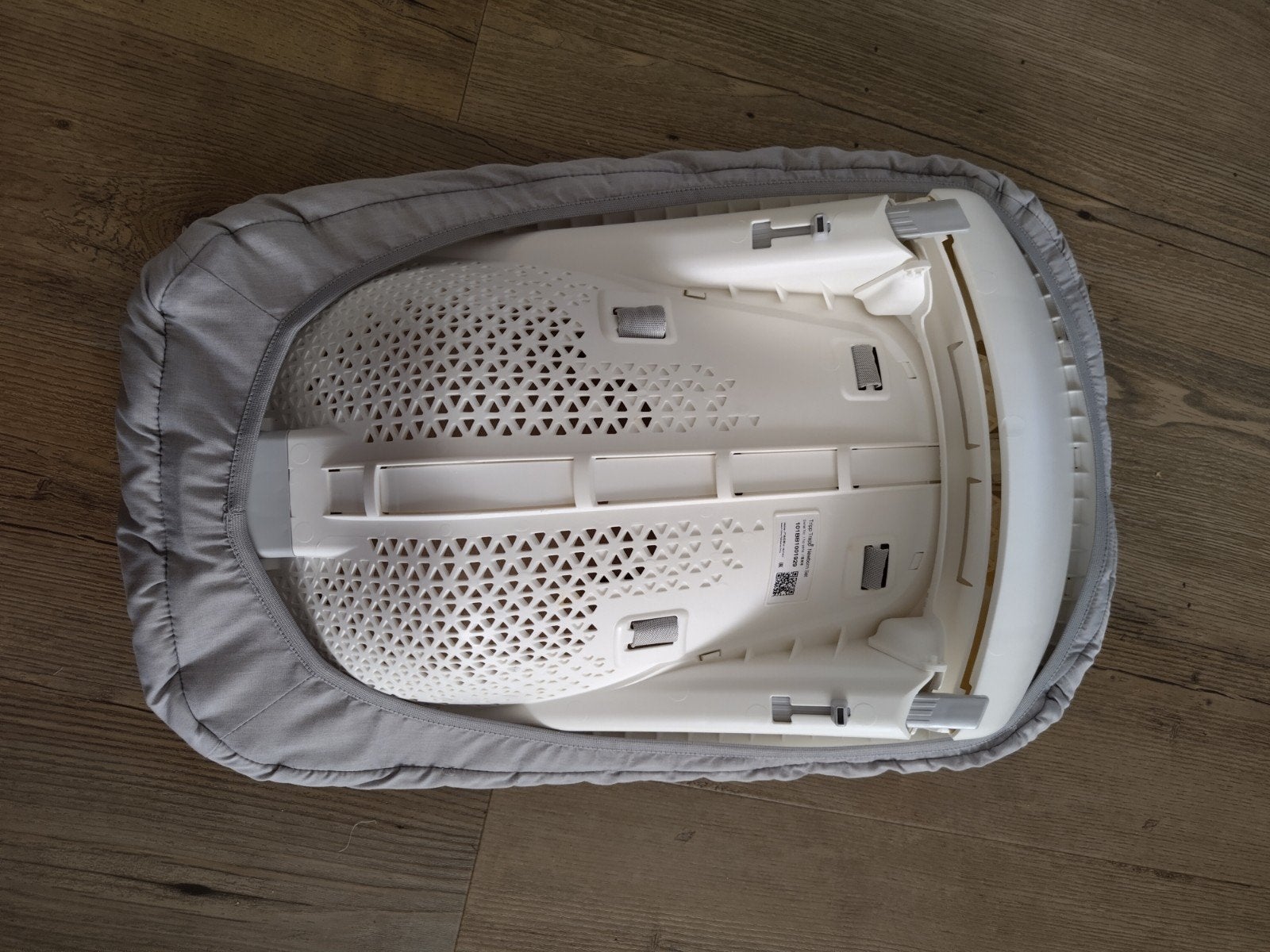 New born set Stokke licht grijs, Kinderen en Baby's, Kinderstoelen, Ophalen, Gebruikt, Overige typen, Gordel(s)