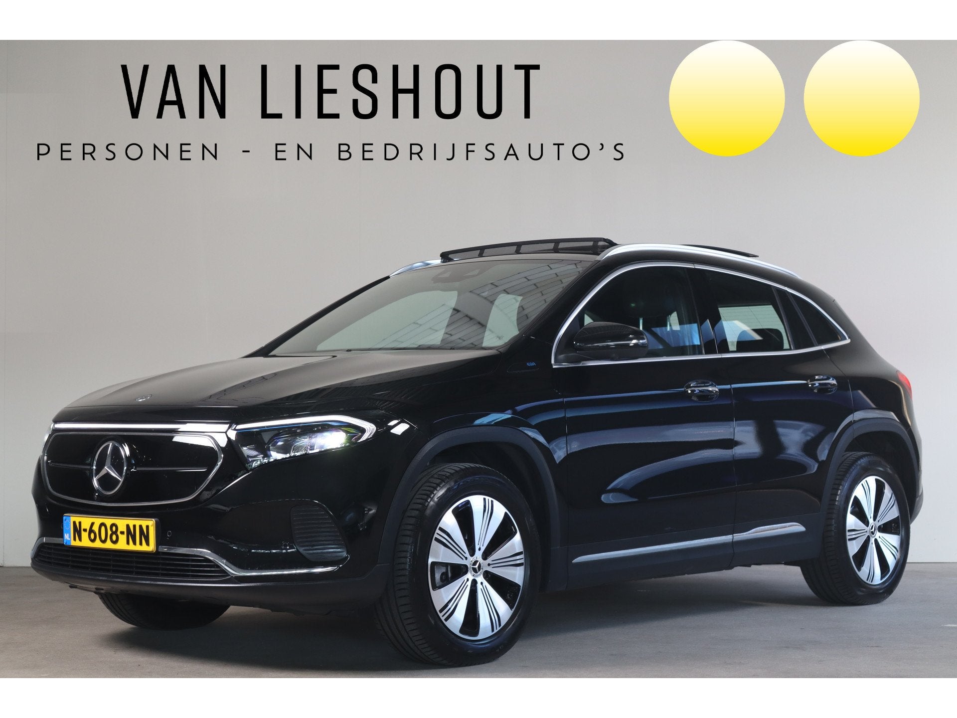 Mercedes-Benz EQA 250 Business Solution Luxury 67 kWh - NL-, 1940 kg, Gebruikt, 750 kg, Leder en Stof