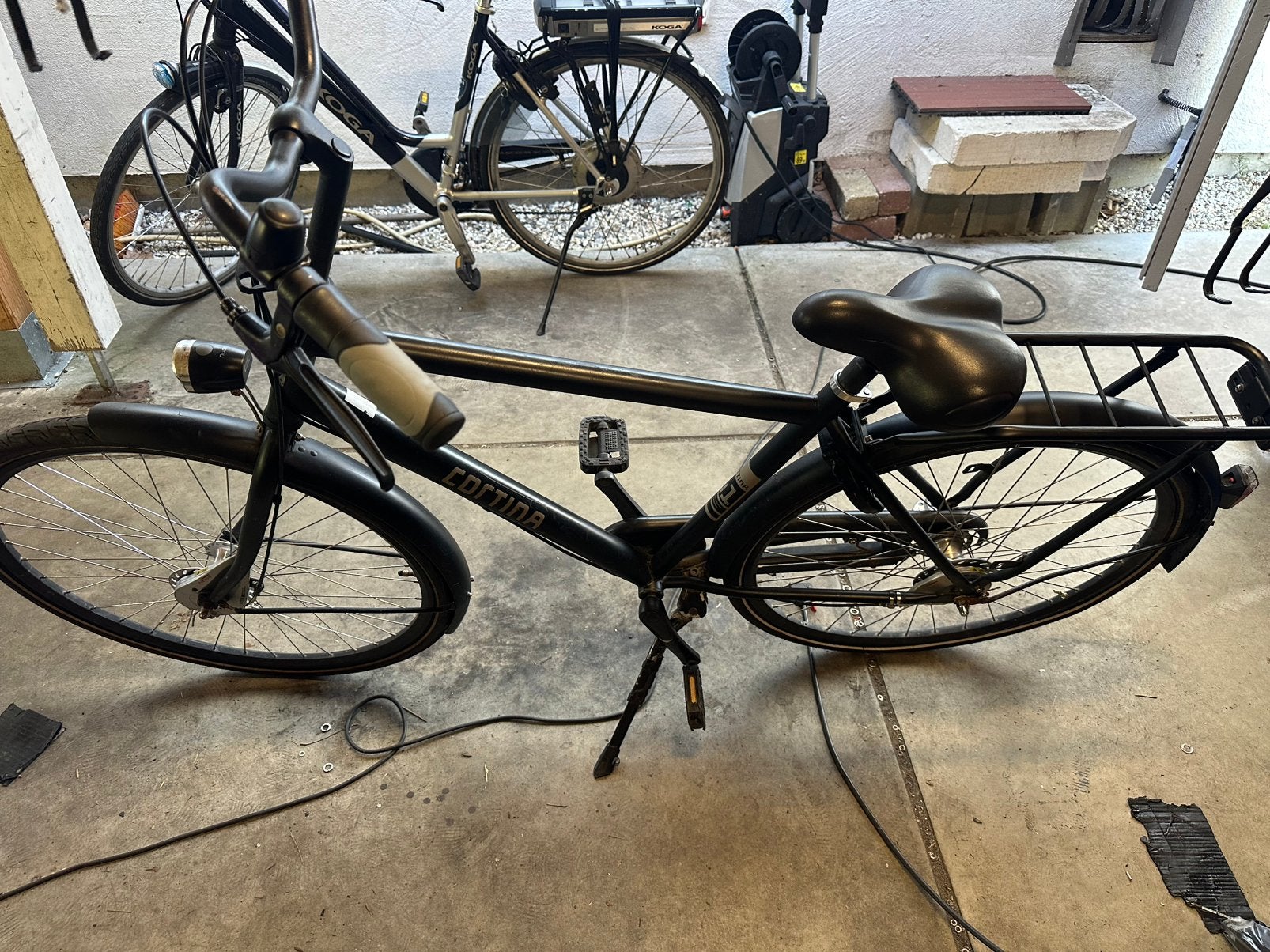 Cortina U1 28inch H50 herenfiets opknapper, Versnellingen, 49 tot 53 cm, Zo goed als nieuw, Schijfrem