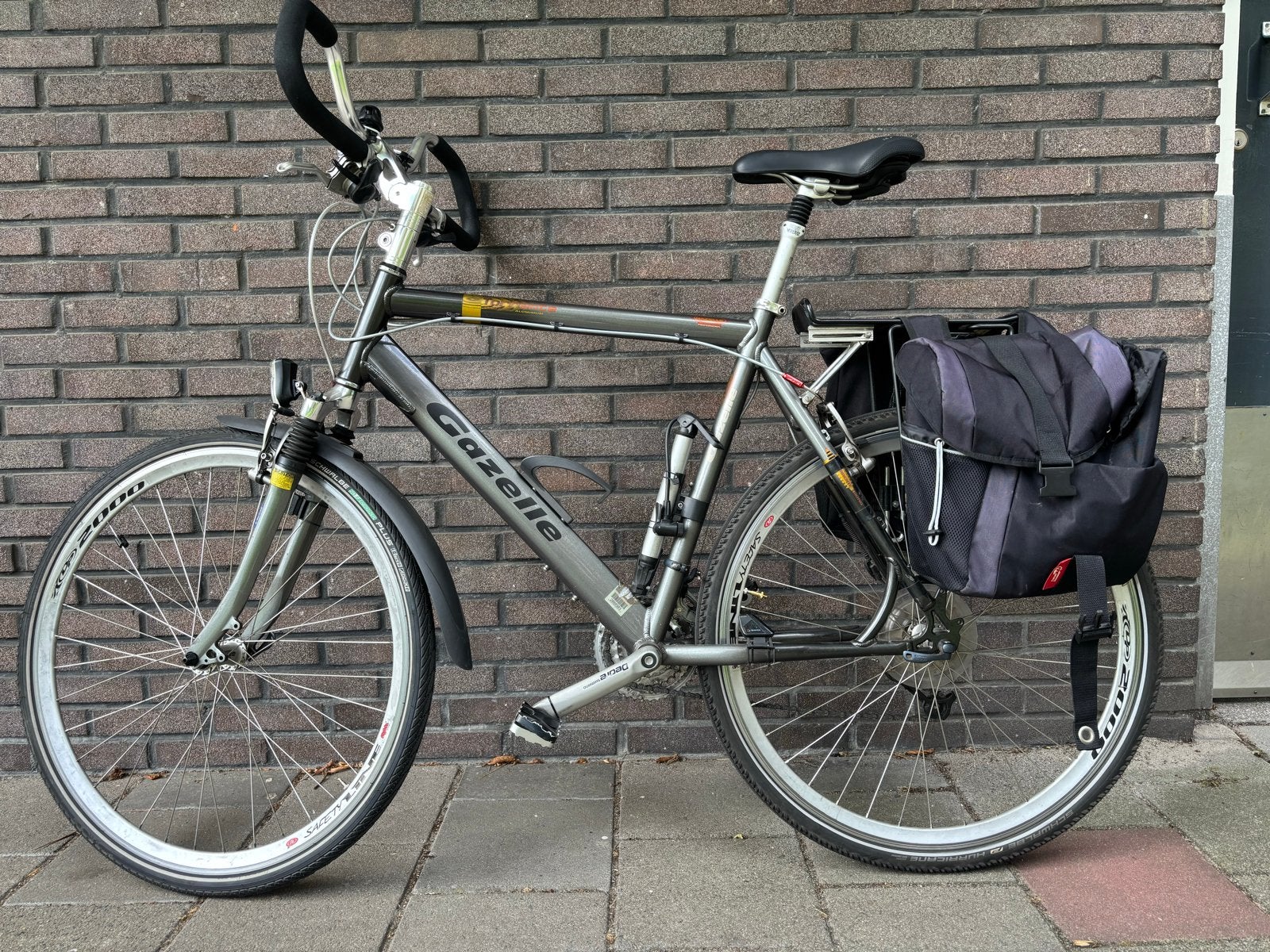 Gazelle Hybride Racefiets - Maat 57 - Shimano Versnellingen, Ophalen, 28 inch, Gebruikt, Vering