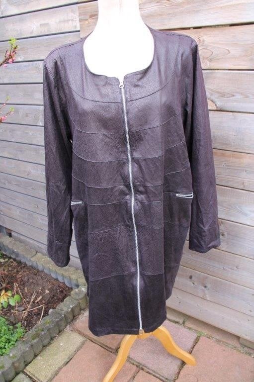 Jasje zwart Ophilia mt 4 (48/50) Vaste prijs, Zwart, Maat 46/48 (XL) of groter, Ophalen of Verzenden, Zo goed als nieuw