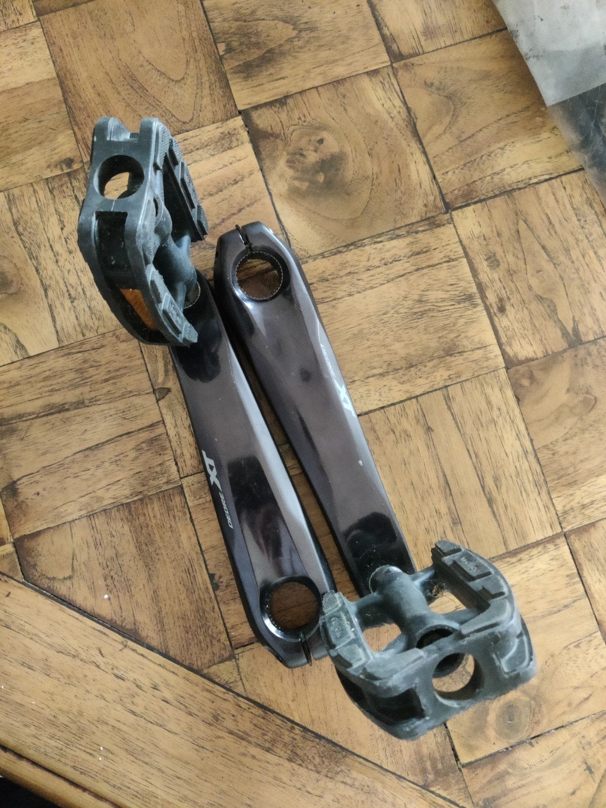 Shimano FC-M8150 Crankarmen voor EP6 motor (z.g.a.n.), Elektrische fiets, Ophalen of Verzenden, Zo goed als nieuw, Motor