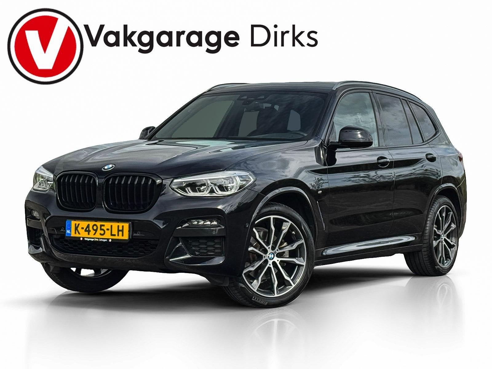 BMW X3 xDrive20i M-Sport ✅ Org NL ✅ Leder ✅ Head-Up, Auto's, Automaat, 15 km/l, Gebruikt, Zwart