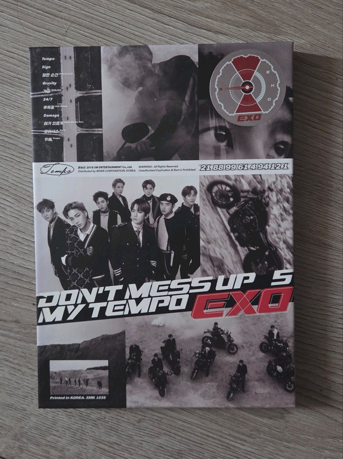 KPOP ALBUM EXO, Verzenden, Zo goed als nieuw, K-pop, Album