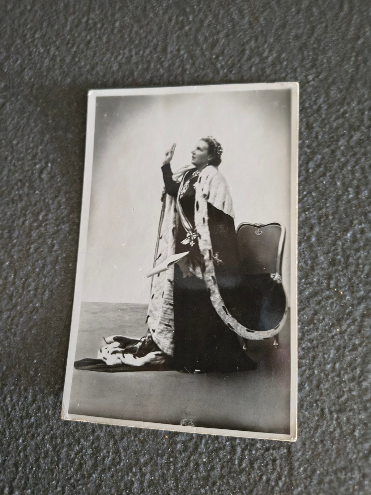 Foto Koningin Juliana inhuldiging 1948, Gebruikt, Foto, Ophalen of Verzenden, 1940 tot 1960