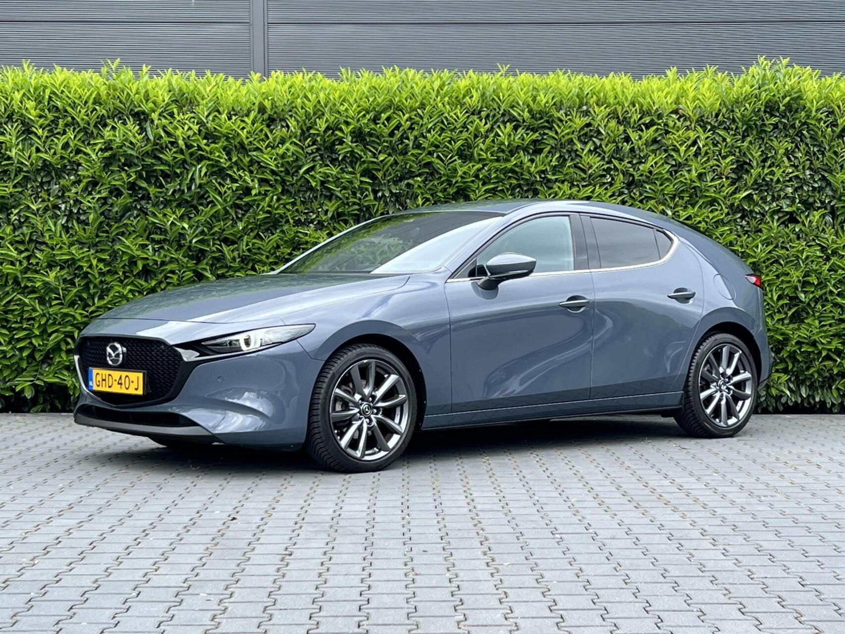 Mazda 3 2.0 e-SkyActiv-X M Hybrid 180 Luxury BOSE SOUND, NAV, Auto's, Mazda, Bedrijf, Te koop, ABS, Achteruitrijcamera, Airbags