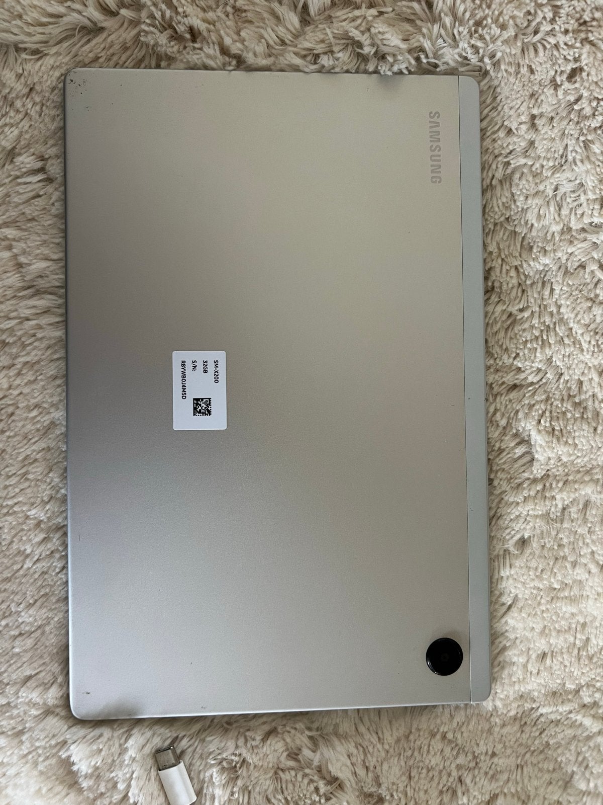 Samsung Galaxy Tab A8 32GB Wi-Fi (SM-X200) met hoes, Gebruikt, 32 GB, 11 inch, Ophalen of Verzenden