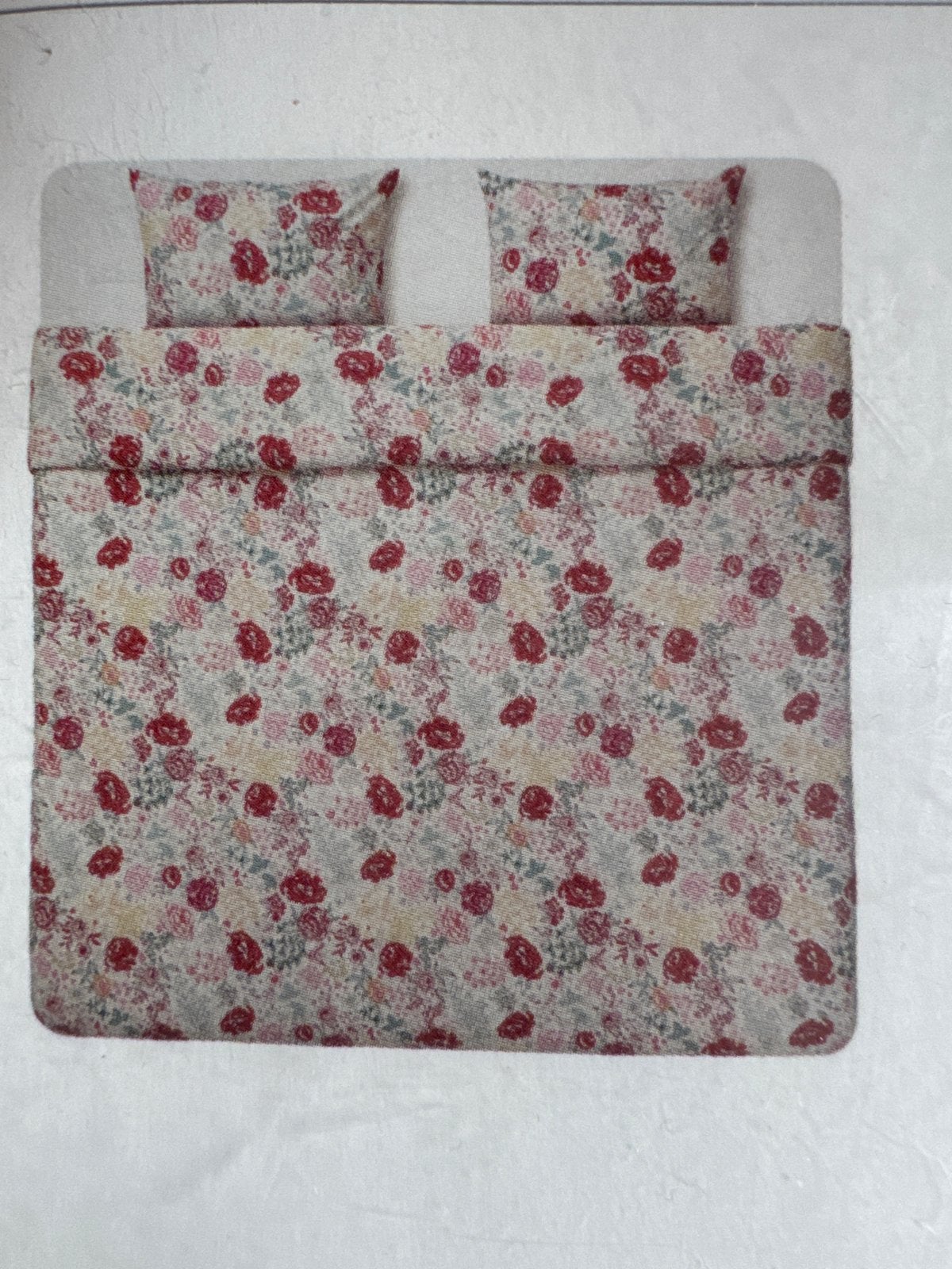 IKEA LUNDSLOK Dekbedovertrek 240x220 cm - Nieuw in verpakkin, Ophalen, Dekbedovertrek, Nieuw, IKEA