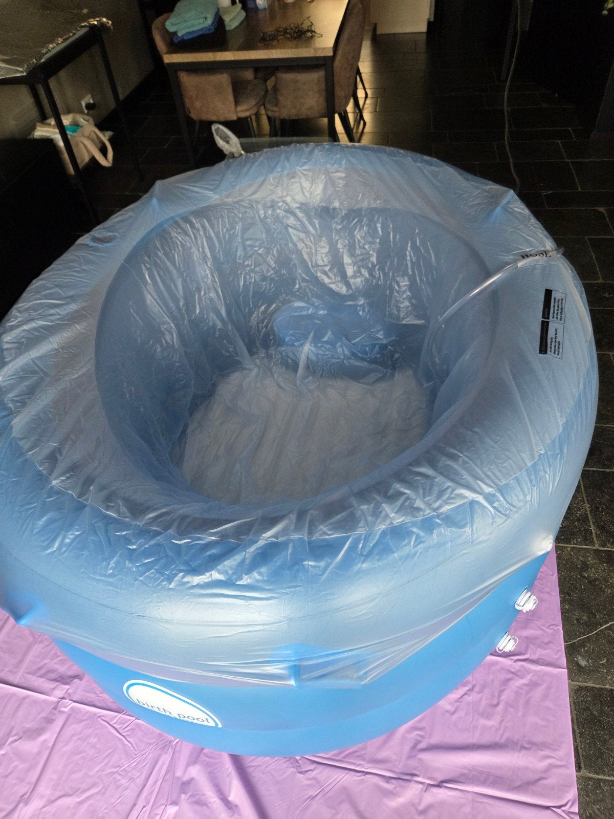 Birth Pool in a Box Sky Blue bevalbad - 2-persoons, Ophalen, Gebruikt, Badje, Overige merken