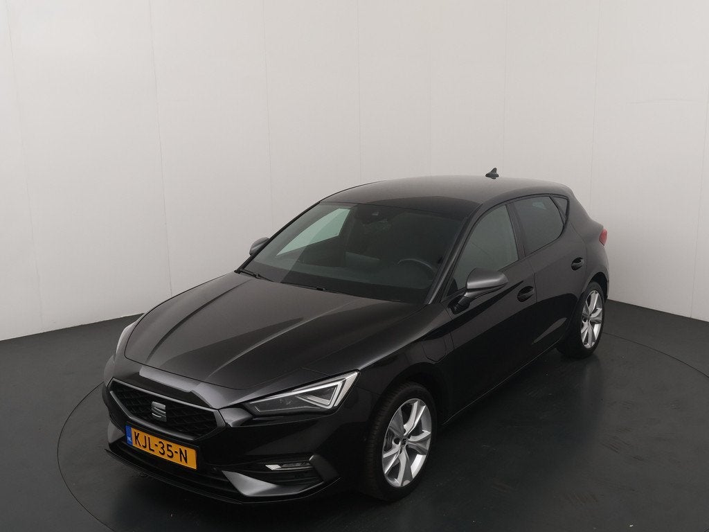 SEAT Leon 1.5 TSI e-Hybrid 204 pk FR Business | Stoel- en st, Auto's, Seat, Stof, Zwart, 4 cilinders, Leon