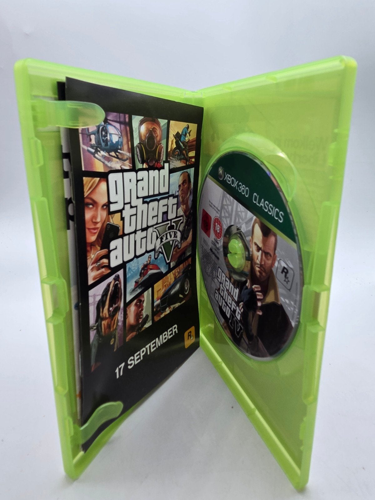 Grand Theft Auto IV (GTA 4) Xbox 360 Classics, Avontuur en Actie, Online, Gebruikt, Vanaf 18 jaar
