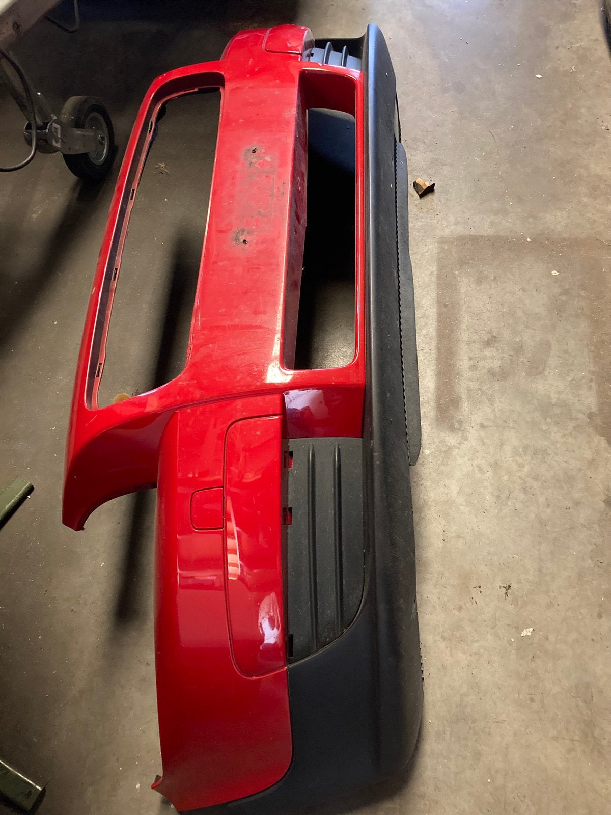 Bumper volvo c30 rood, Ophalen, Gebruikt, Voor, Volvo