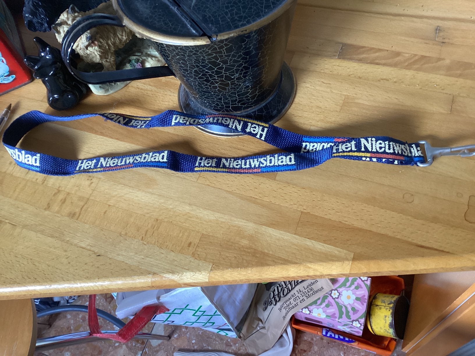 Het Nieuwsblad sleutelkoord, Verzamelen, Ophalen of Verzenden, Zo goed als nieuw