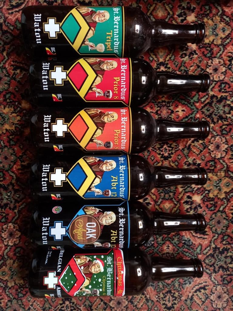 Bierflessen St. Bernardus (leeg), Verzamelen, Biermerken, Gebruikt, Flesje(s), Overige merken, Ophalen