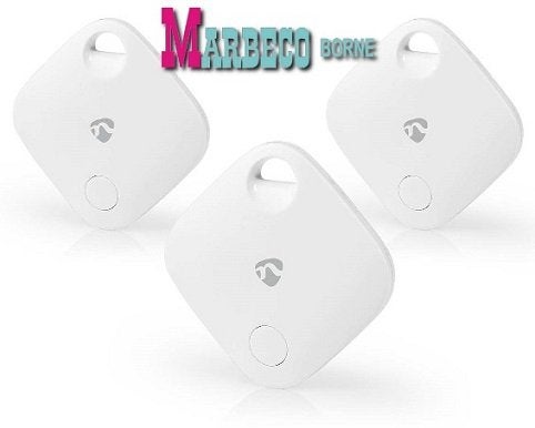 3x Keyfinders, Koffer, Tas, Auto finder, Apple Find My App, Nedis SmartLife, Nieuw, Universeel, Info@marbeco.nl
