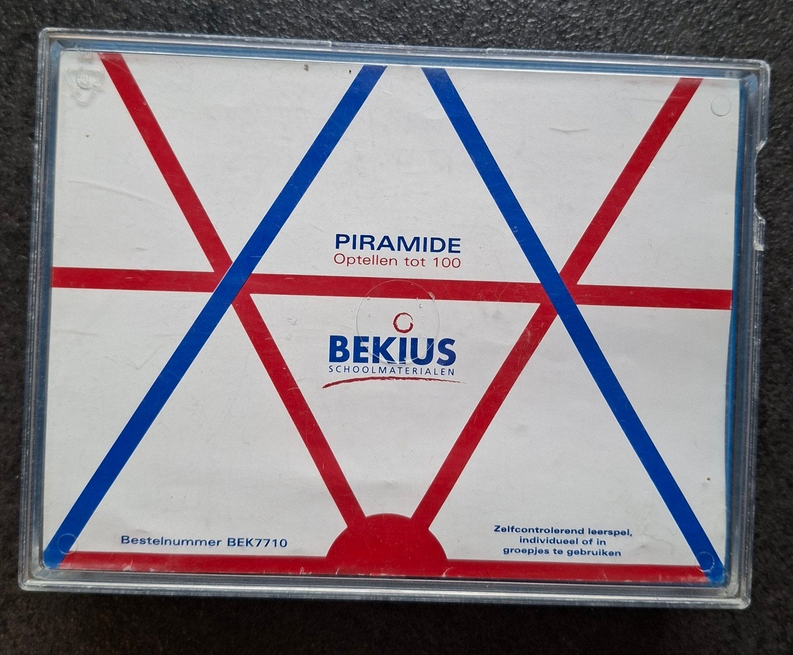 Piramide Optellen tot 100 (36 driehoeken) Bekius, Ophalen of Verzenden