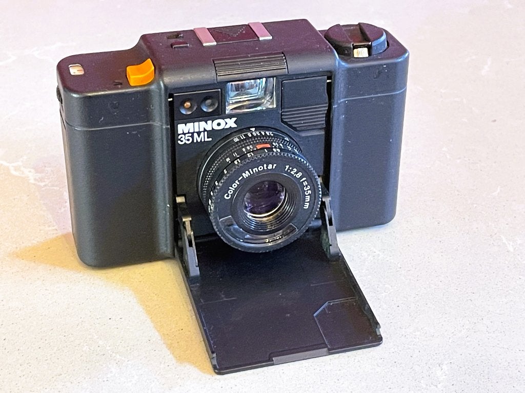 Minox 35 ML Compact Camera - Vintage Analoge Fotocamera, Ophalen, Zo goed als nieuw, Compact, Overige Merken
