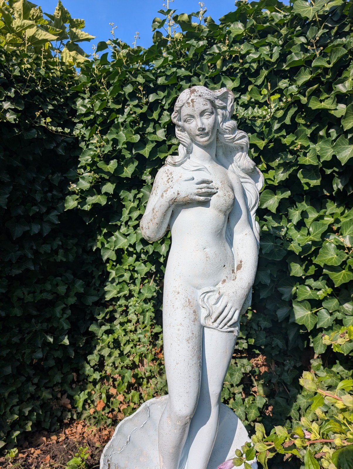 Geboorte van Venus beeld, Tuin en Terras, Ophalen, Gebruikt, Steen, Mensenbeeld