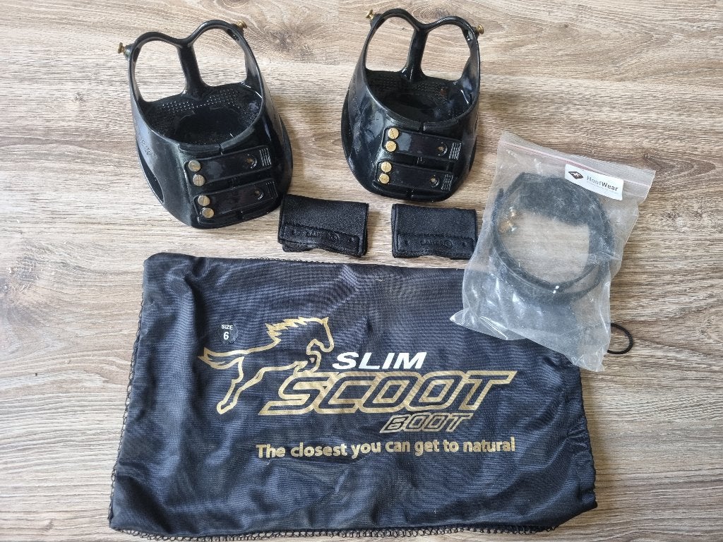 Scootboots maat 6 slim, Hoefschoenen, Ophalen, Gebruikt