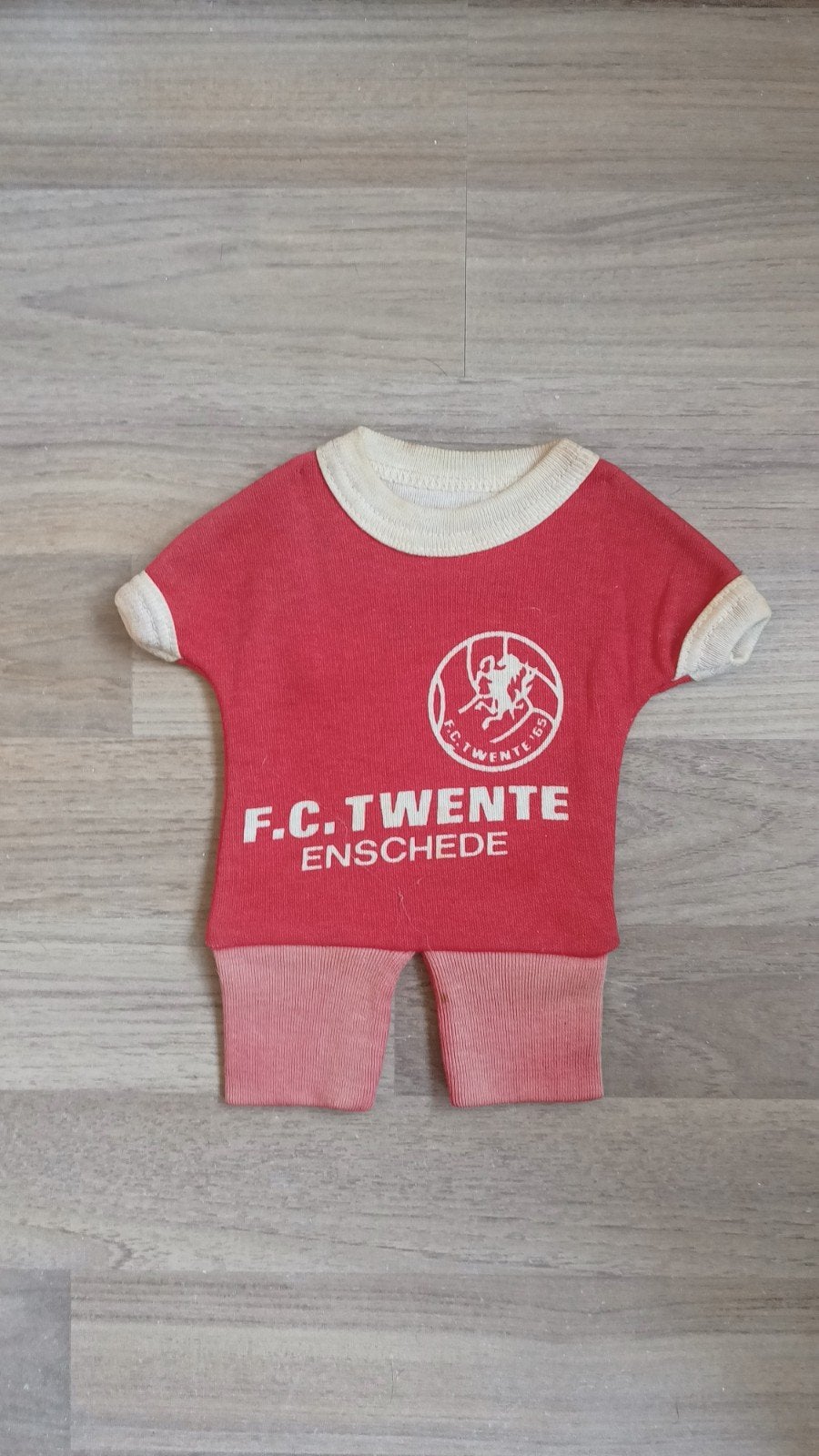 Vintage FC Twente minishirtje, Ophalen of Verzenden, Gebruikt, F.C. Twente, Vaantje of Sjaal