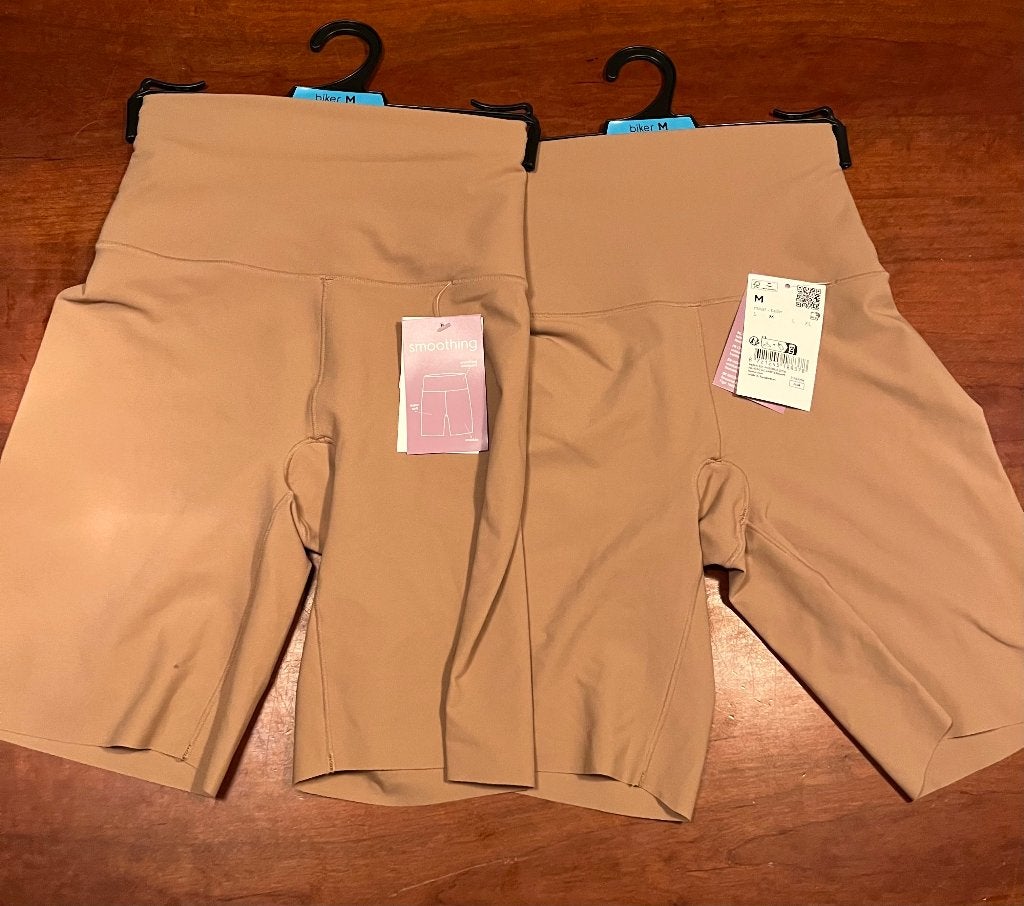 2 nieuwe HEMA Biker fietsbroekjes maat M, Hema, Ophalen of Verzenden, Beige, Slip