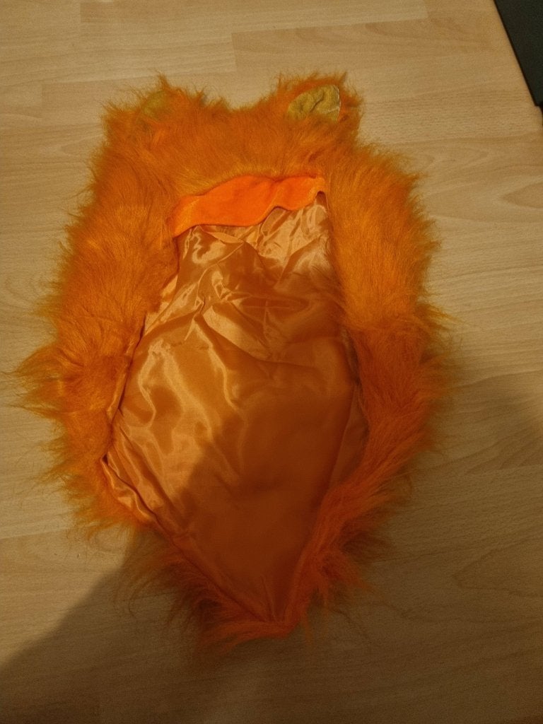 oranje leeuwen pruik voor bijv. voetbal, Ophalen of Verzenden, Nieuw, Hoed of Pruik, Oranje of Koningsdag