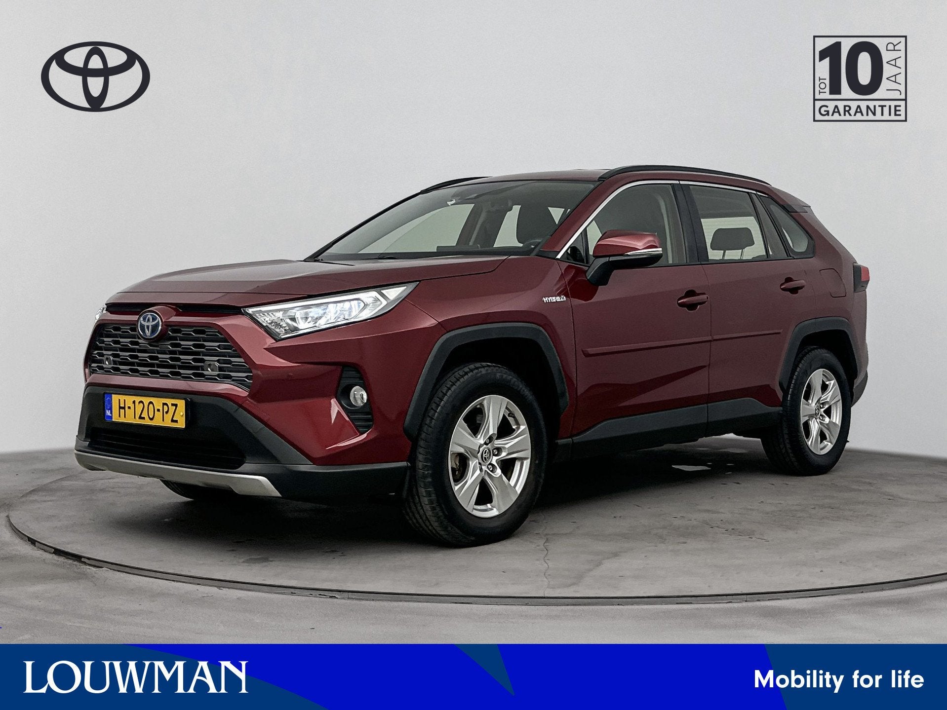 Toyota RAV4 2.5 Hybrid Active Luxury | Zwart lederen bekledi
