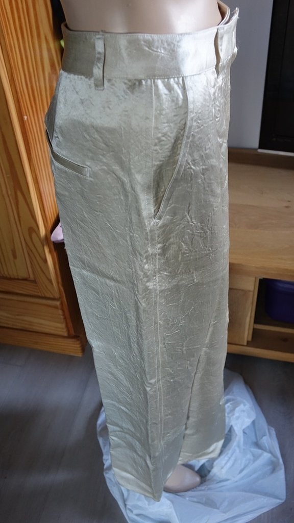 nieuwe licht glanzende YAYA rok, Verzenden, Beige, Nieuw, Yaya