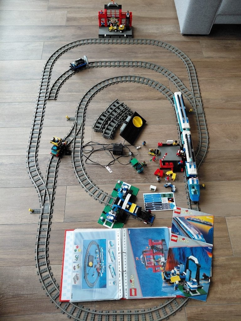 Lego Railway Express met station, Kinderen en Baby's, Speelgoed | Duplo en Lego, Compleet, Lego, Ophalen of Verzenden, Complete set
