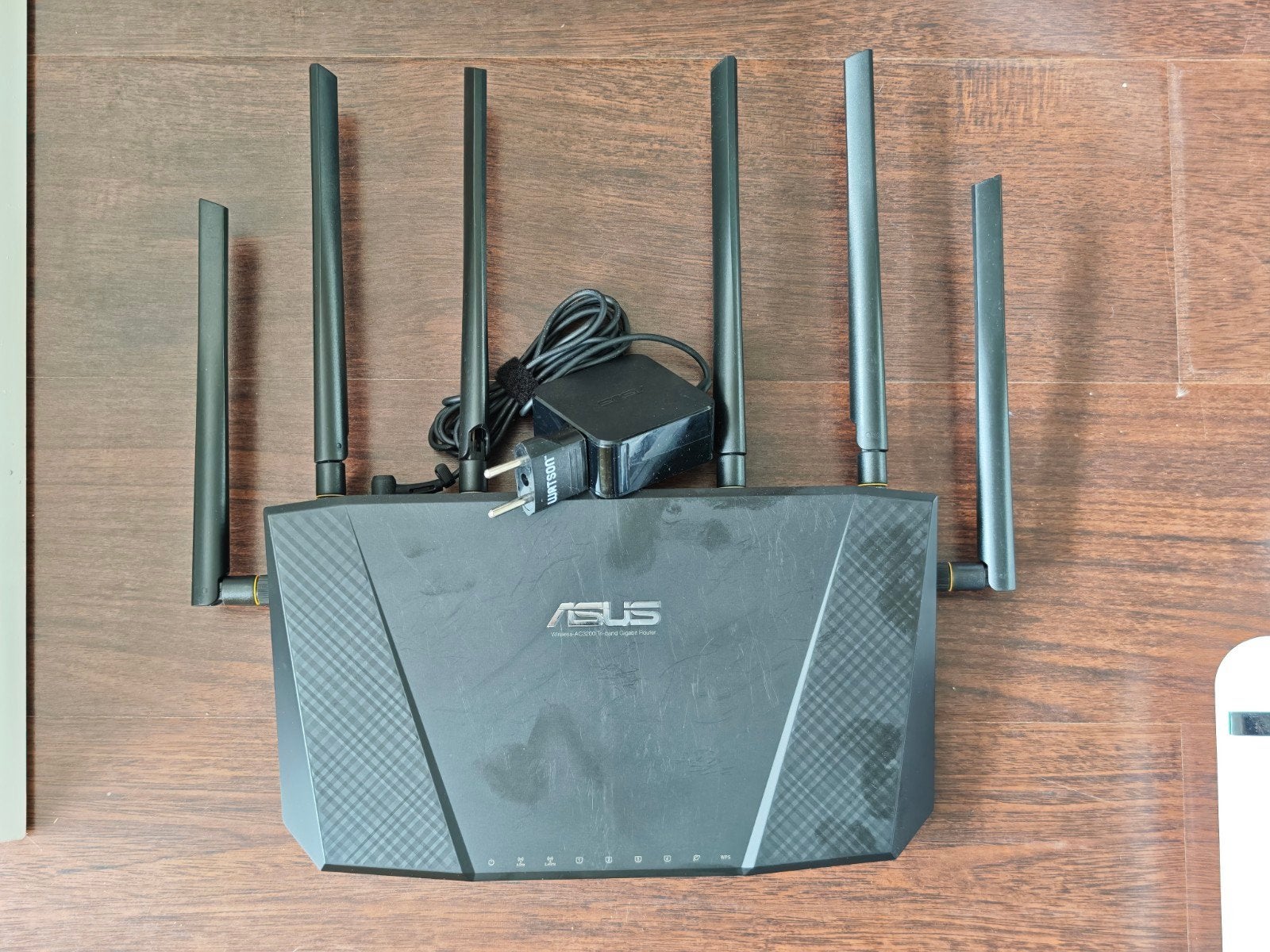 ASUS RT-AC3200 Tri-band Gigabit Router, Computers en Software, Ophalen of Verzenden, Gebruikt, Router, ASUS