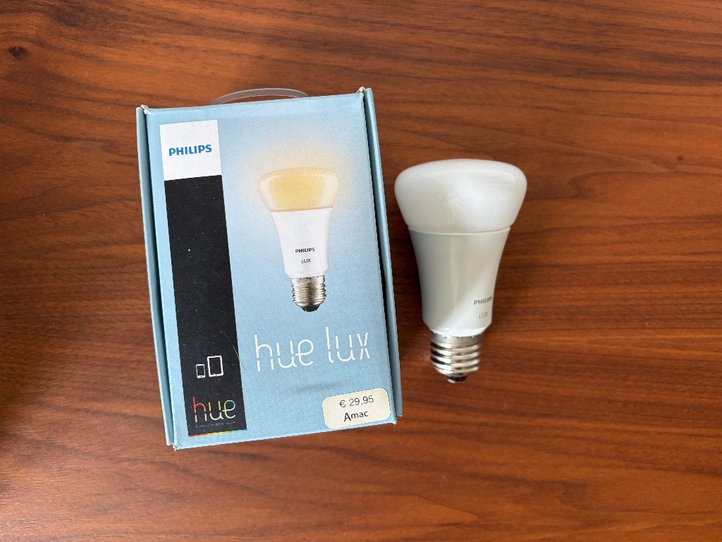 Philips Hue Lux E27 LED Lamp, Led-lamp, Philips Hue, Nieuw, Warm wit