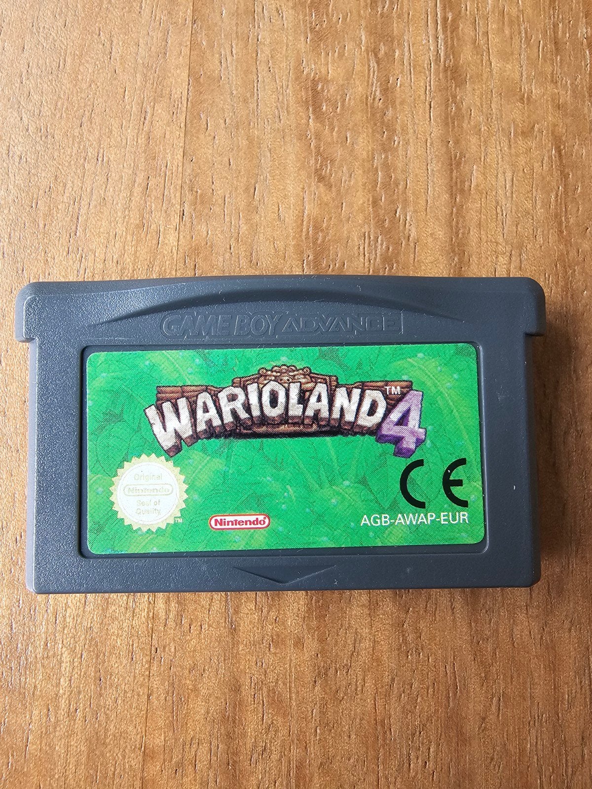 Wario Land 4 - Game Boy Advance (GBA) Cartridge, Nintendo, Gebruikt, 1 speler, Vanaf 3 jaar