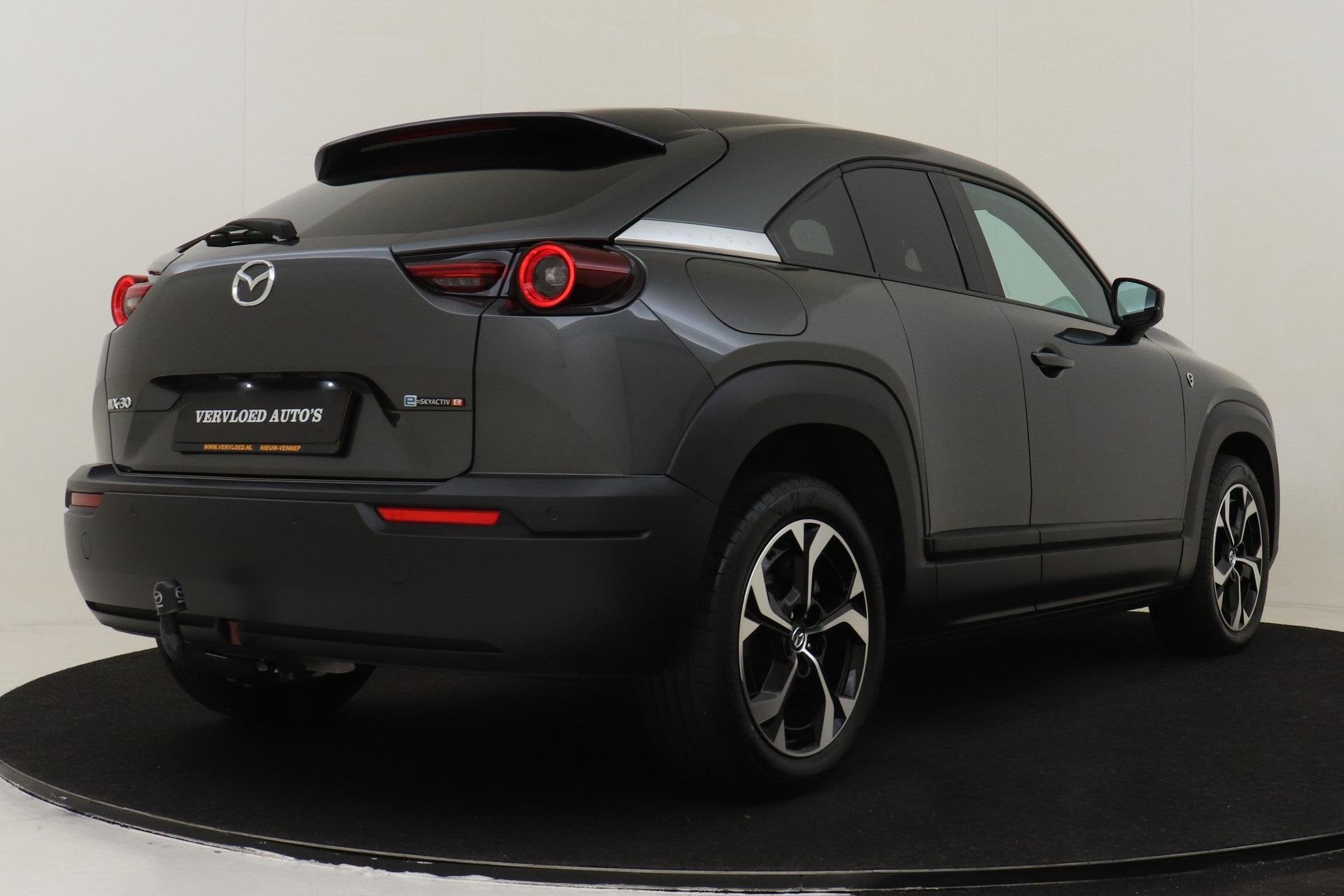 Mazda MX-30 E-SKYACTIV R-EV 170 EXCLUSIVE-LINE -ADAP.CRUISE|, Auto's, Mazda, Gebruikt, Bedrijf, 830 cc, Hybride Elektrisch/Benzine