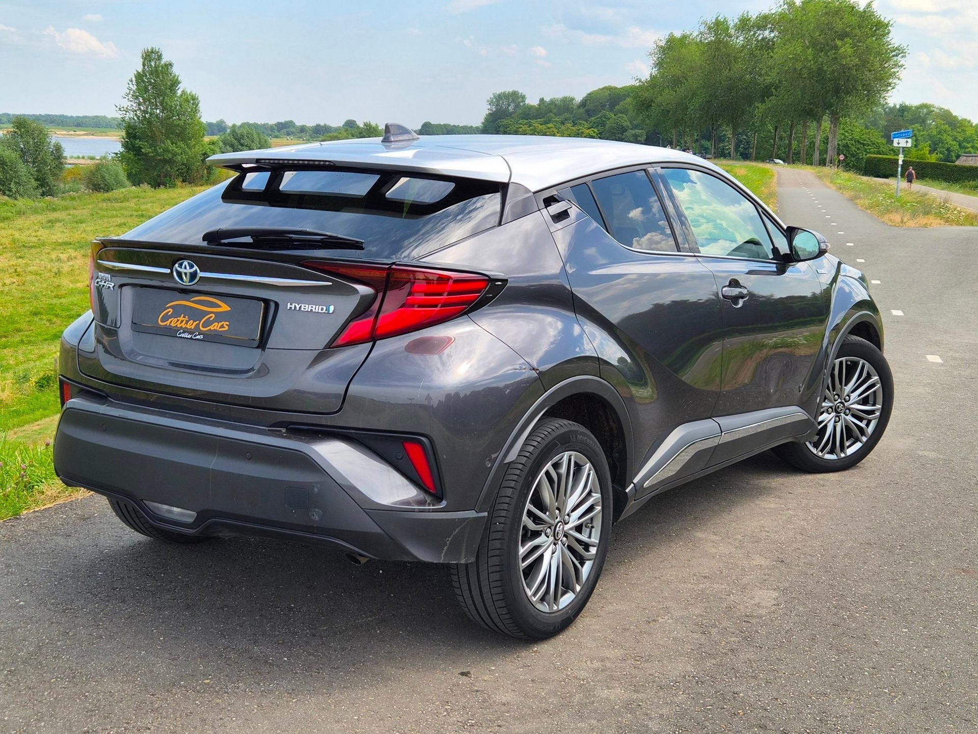 Toyota C-HR 1.8 Hybrid Dynamic | BTW-Auto, Auto's, 4 cilinders, Leder en Stof, 98 pk, 26 km/l