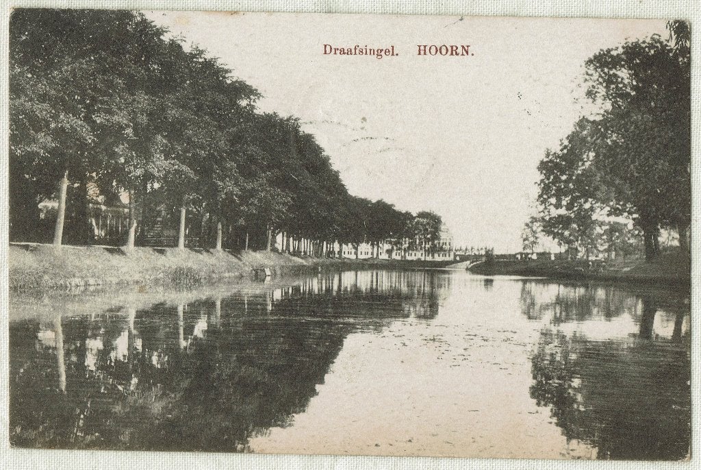 Hoorn – Draafsingel. Gelopen Koog aan de Zaan 1912., Ophalen of Verzenden, Voor 1920, Gelopen, Noord-Holland