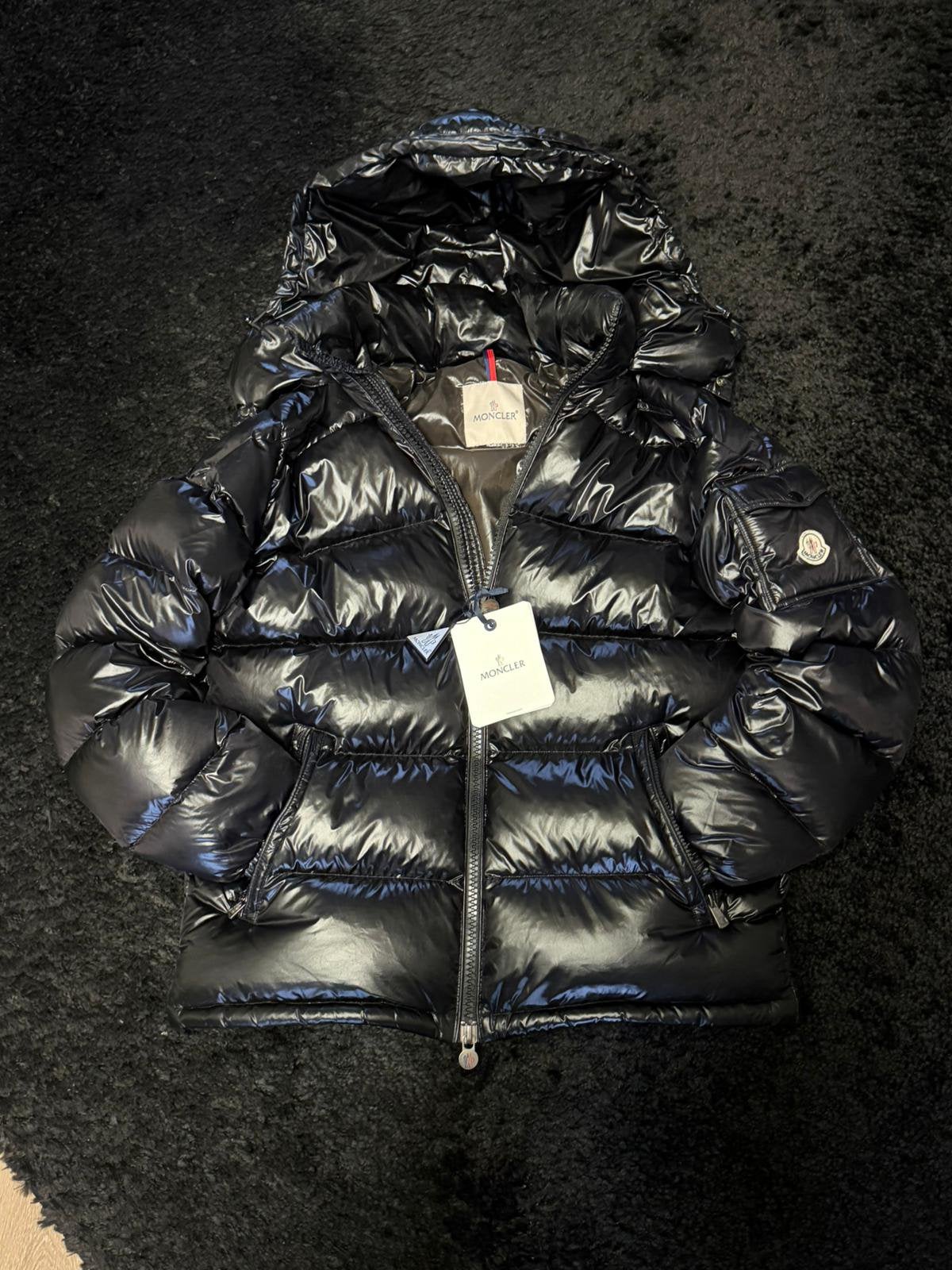 Moncler Maya Jas, Verzenden, Nieuw, Maat 52/54 (L), Zwart