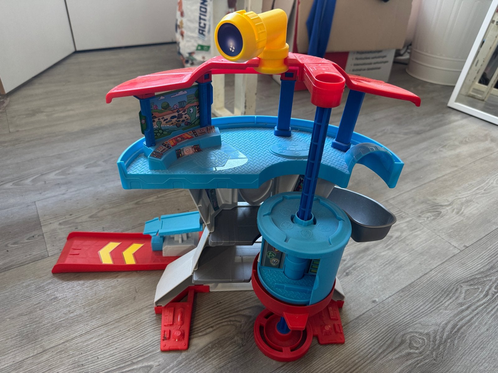 Paw Patrol Uitkijktoren Speelset, Ophalen of Verzenden, Gebruikt, Jongen of Meisje