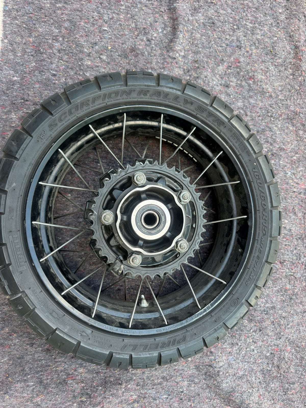 Achtervelg voor ADV 750, Ophalen of Verzenden, Gebruikt