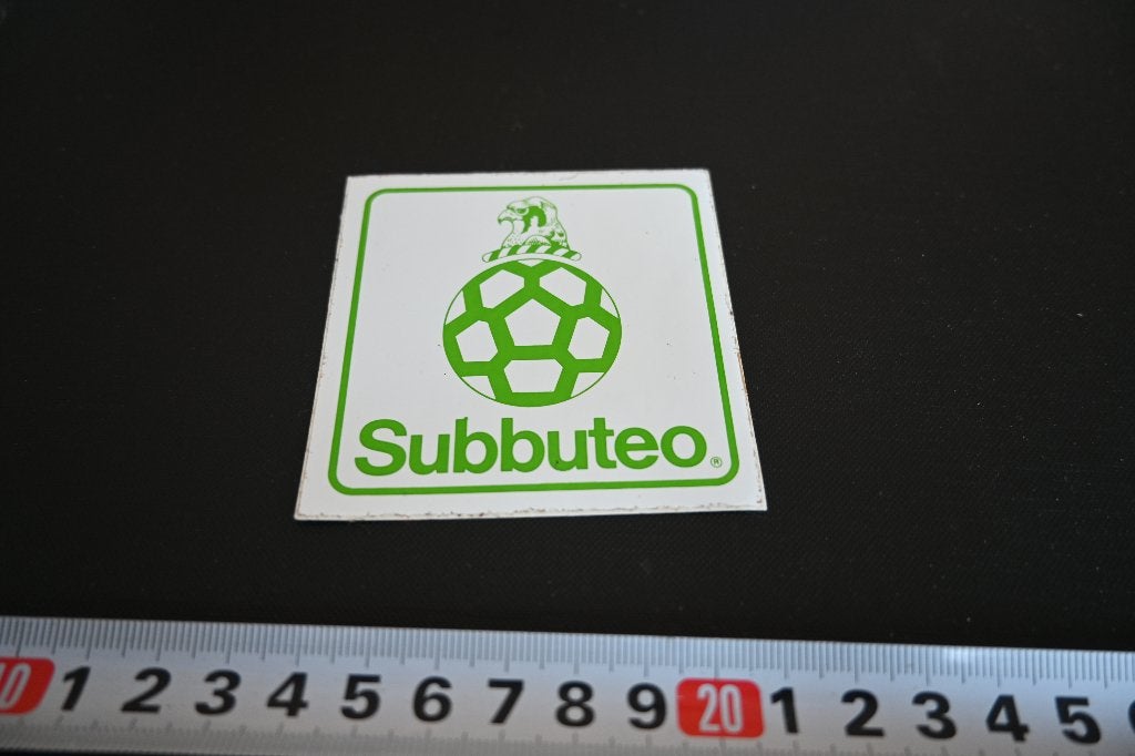 sticker logo SUBBUTEO, Ophalen of Verzenden, Zo goed als nieuw