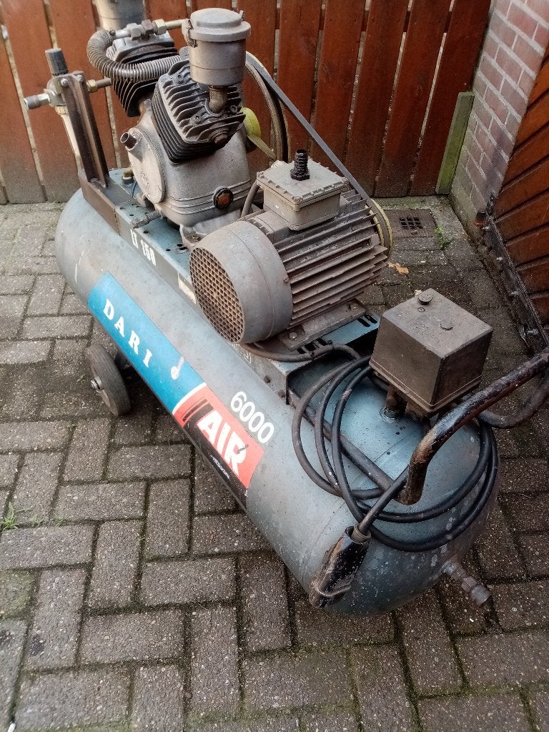 compressor, Ophalen, Gebruikt, Minder dan 200 liter/min, 6 tot 10 bar