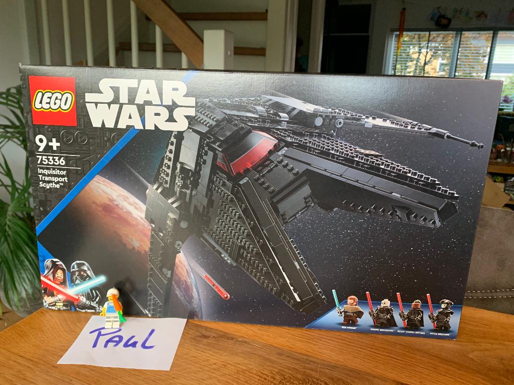 LEGO 75336 Inquisitor transport Scythe, Ophalen, Star Wars, Lego, Nieuw