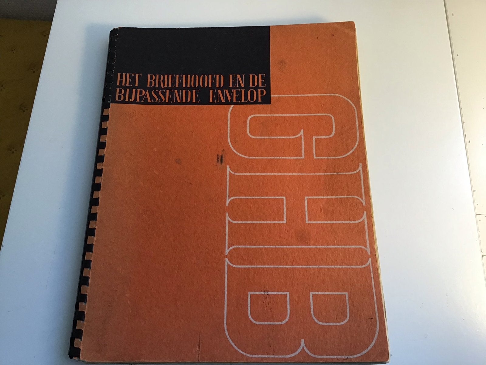 GHB Buhrmanns  - Het Briefhoofd en de Envel 1939, Ophalen of Verzenden, Gelezen, Catalogus