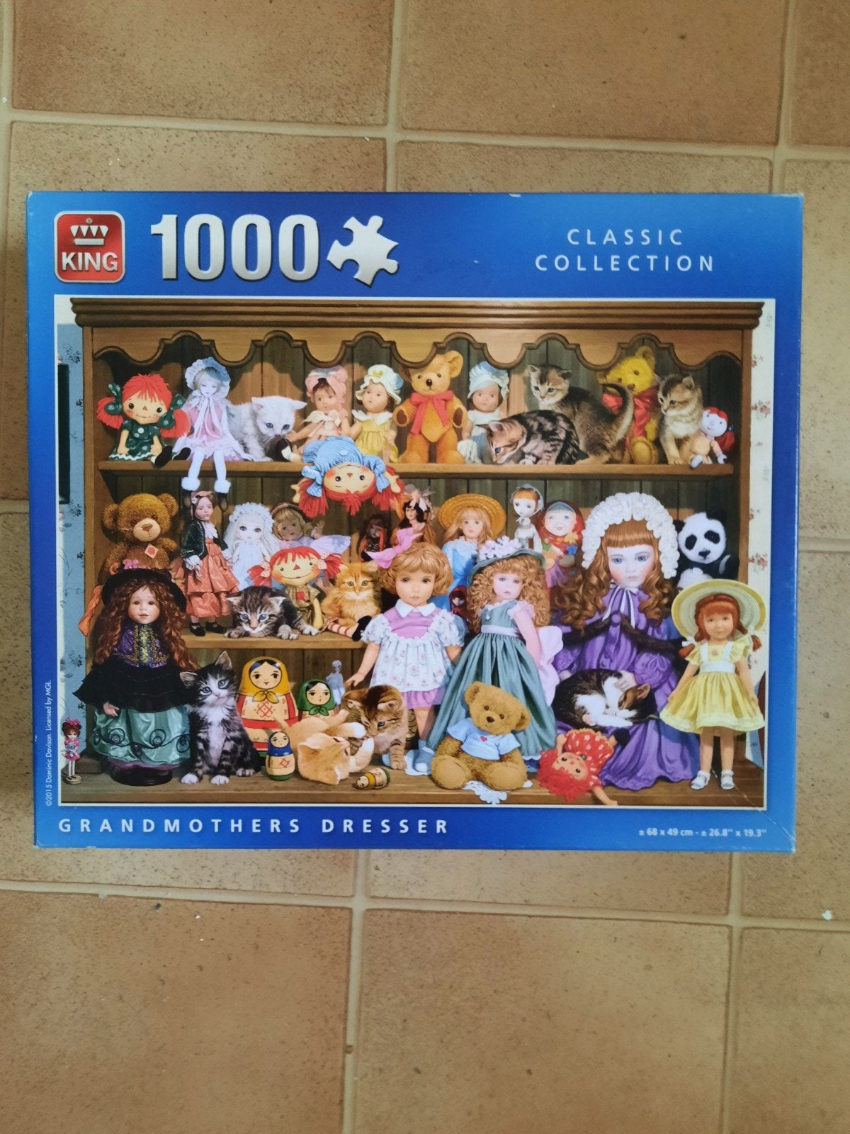 10 legpuzzels alleen ophalen, Ophalen, 500 t/m 1500 stukjes, Zo goed als nieuw