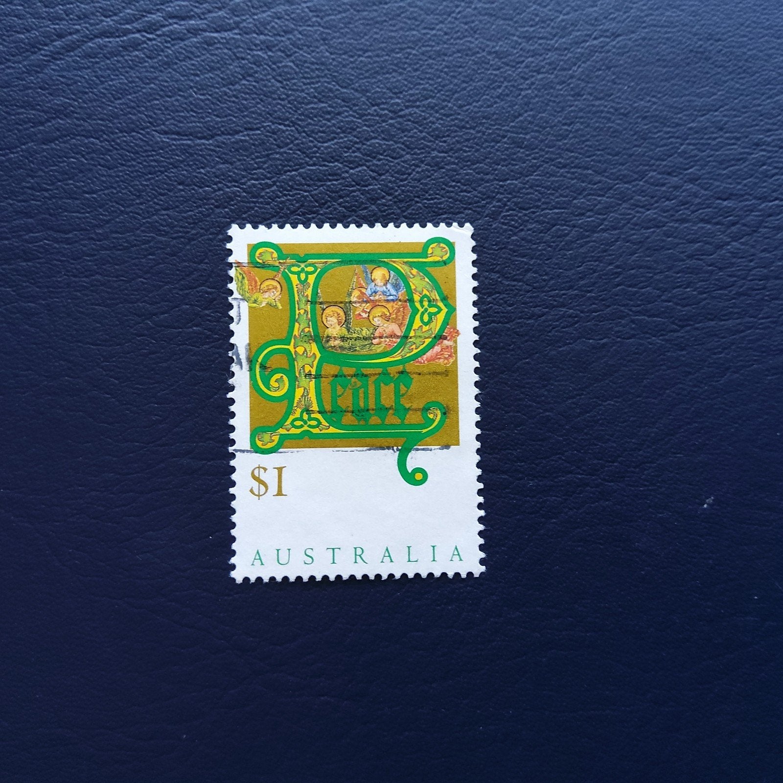 Australië postzegel $1, Ophalen of Verzenden, Gestempeld