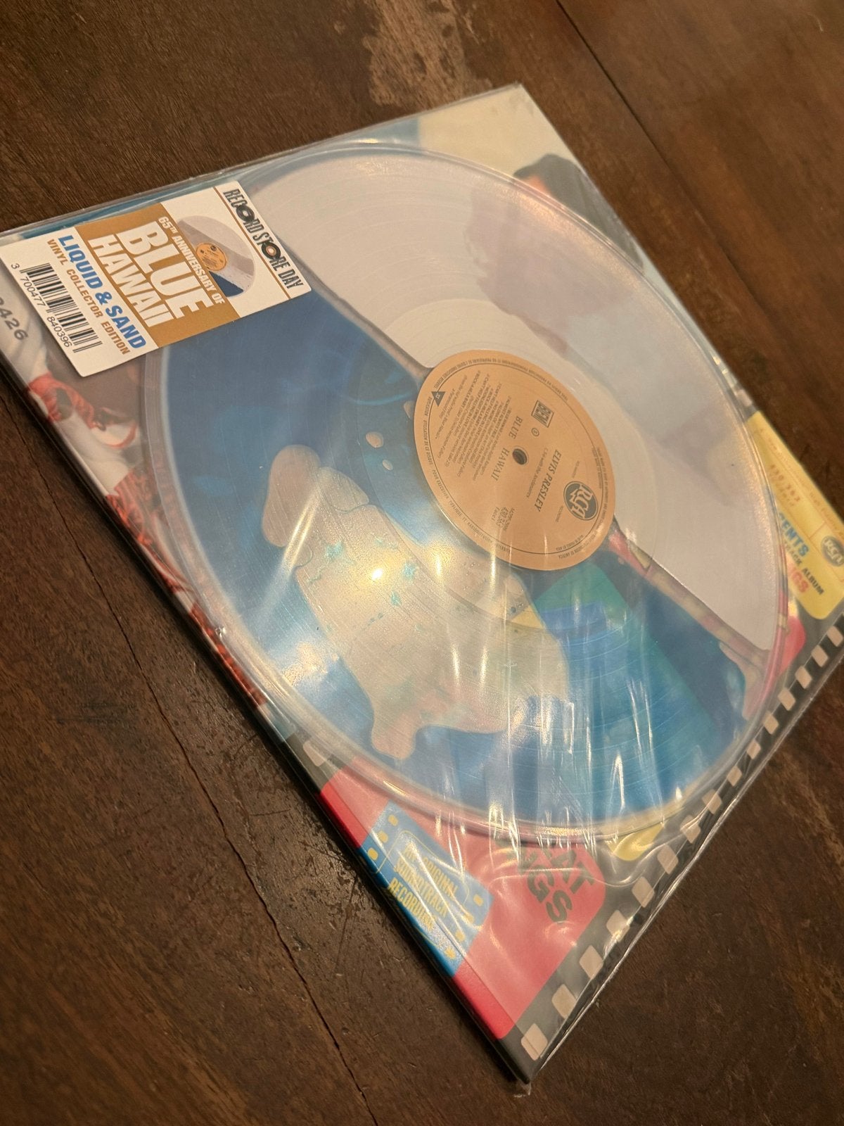 Elvis Presley - Blue Hawaii - Liquid & Sand Vinyl Collectors, LP, Pop, Colored vinyl, Ophalen of Verzenden