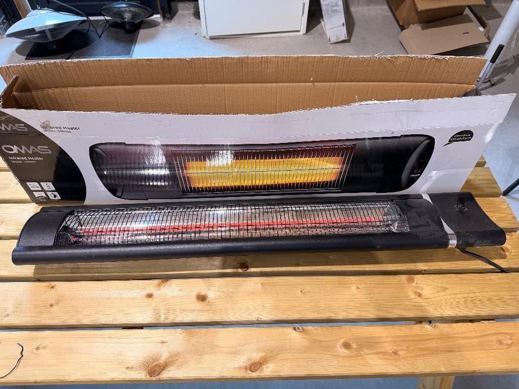 Nieuwe terrasverwarmer 3000W – afstandsbediening, Tuin en Terras, Elektrisch, Nieuw, Ophalen of Verzenden, Huninkweg 3